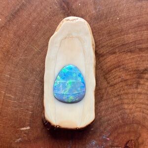 Vintage Opal Antler Pendant